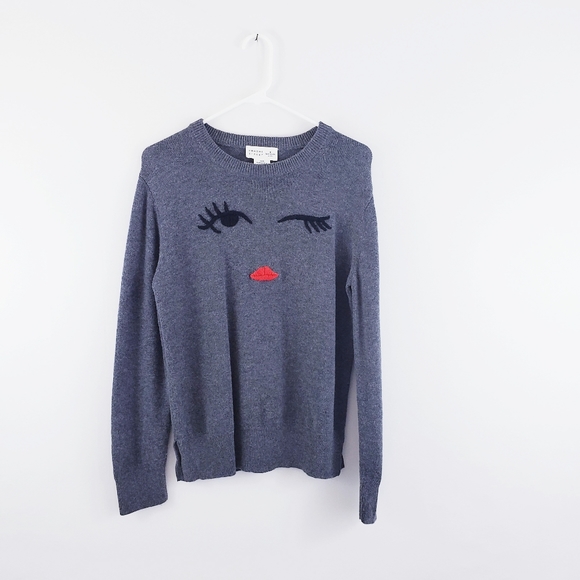 🚫SOLD🚫 Kate Spade Broome Street Winking Sweater - Picture 4 of 6